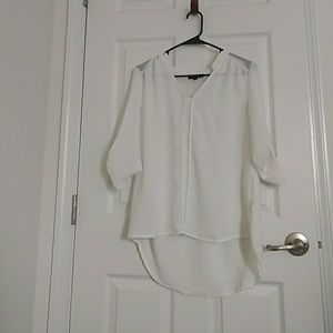 White tunic blouse
